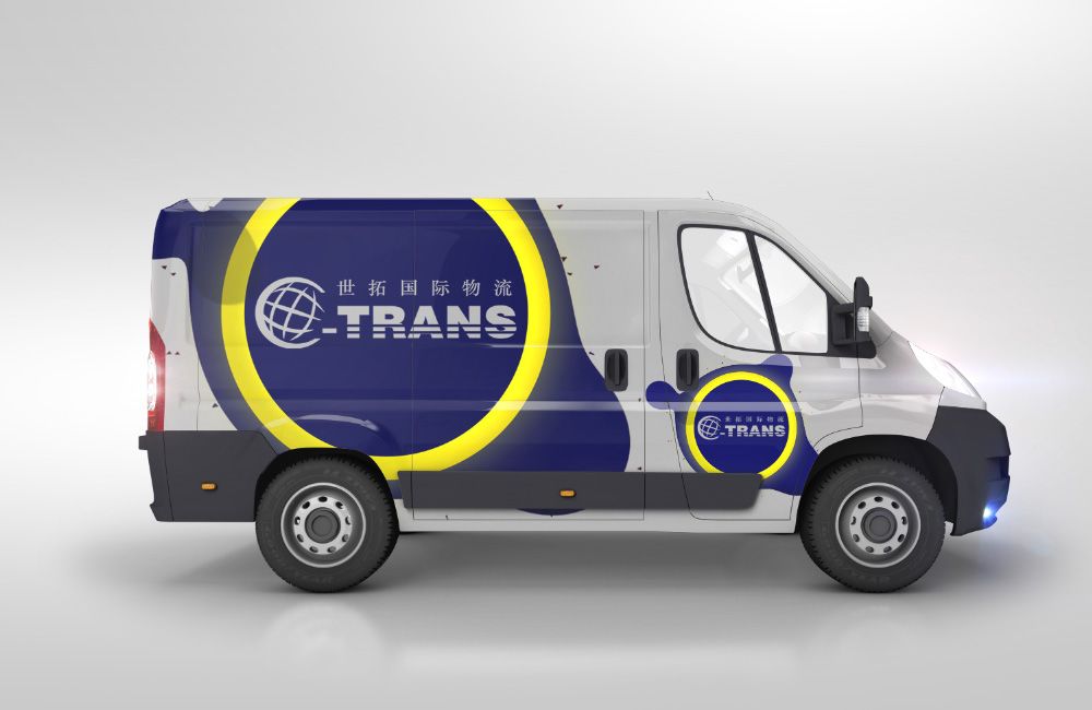 世拓國際物流標志設計