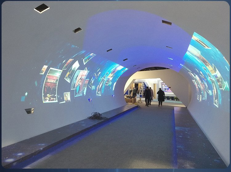 福州光影隧道投影解決方案 福州光影隧道投影解決方案