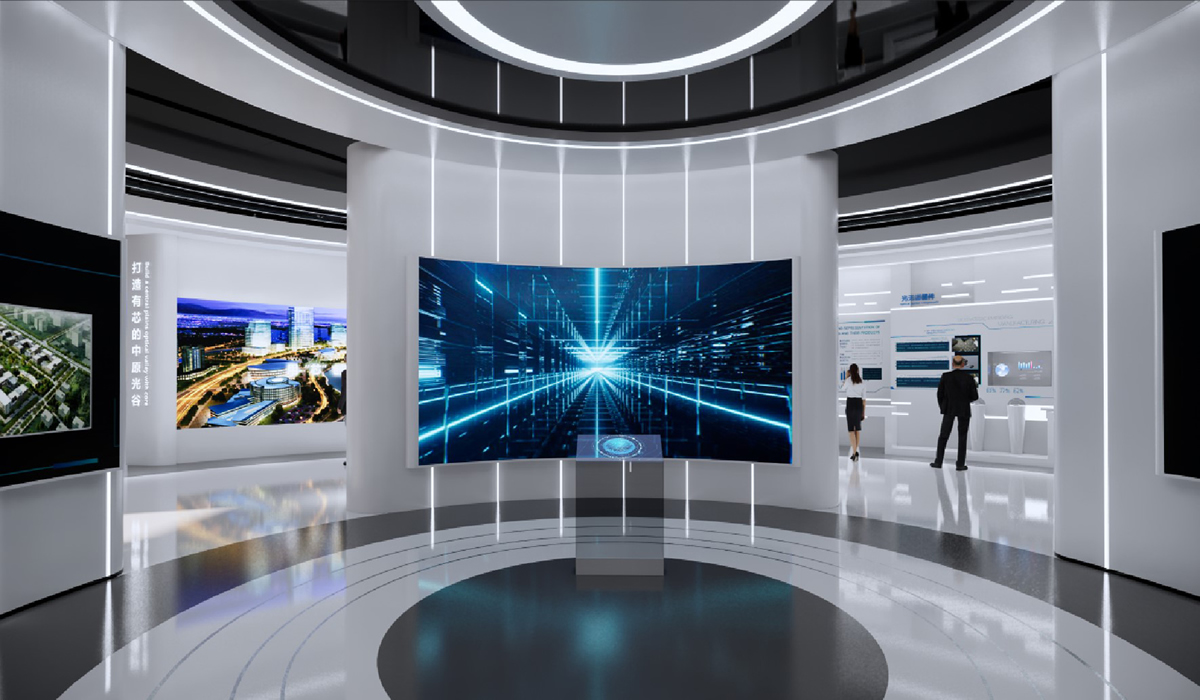 電子產(chǎn)業(yè)規(guī)劃展廳設(shè)計(jì) 電子產(chǎn)業(yè)規(guī)劃展廳設(shè)計(jì)