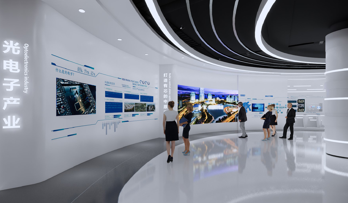 電子產(chǎn)業(yè)規(guī)劃展廳設(shè)計(jì) 電子產(chǎn)業(yè)規(guī)劃展廳設(shè)計(jì)