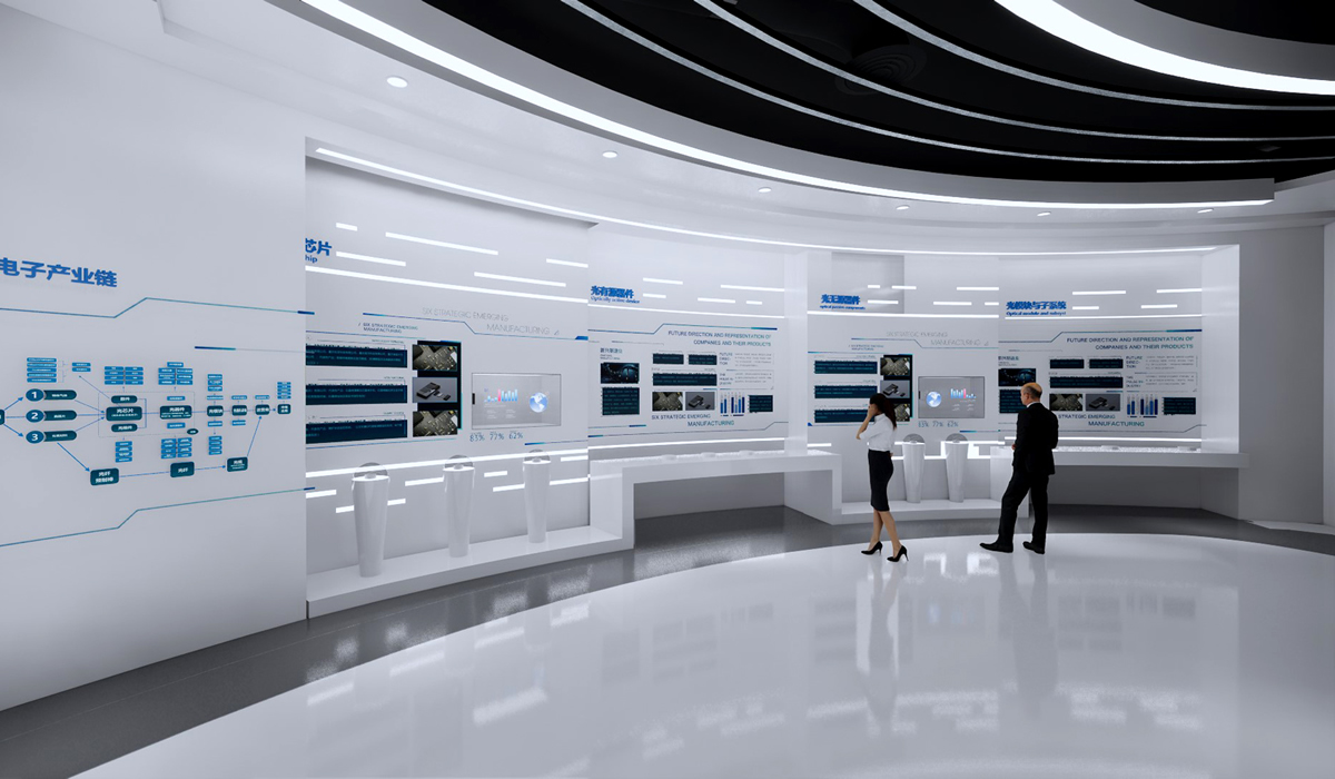 電子產(chǎn)業(yè)規(guī)劃展廳設(shè)計(jì) 電子產(chǎn)業(yè)規(guī)劃展廳設(shè)計(jì)