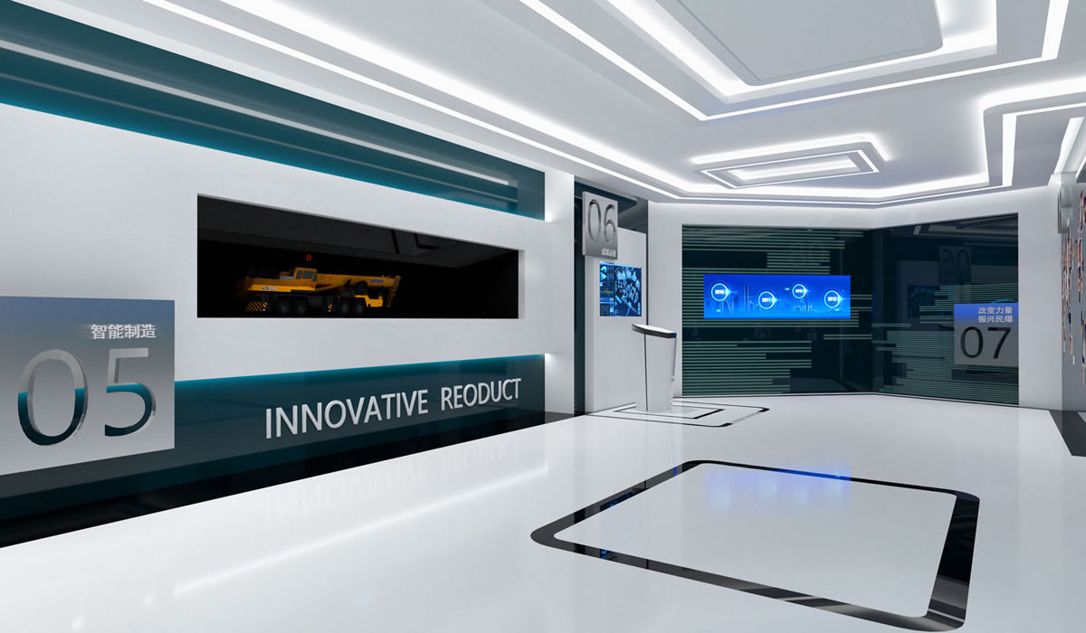 福州奧邁科技企業(yè)展廳設(shè)計(jì) 福州奧邁科技企業(yè)展廳設(shè)計(jì)