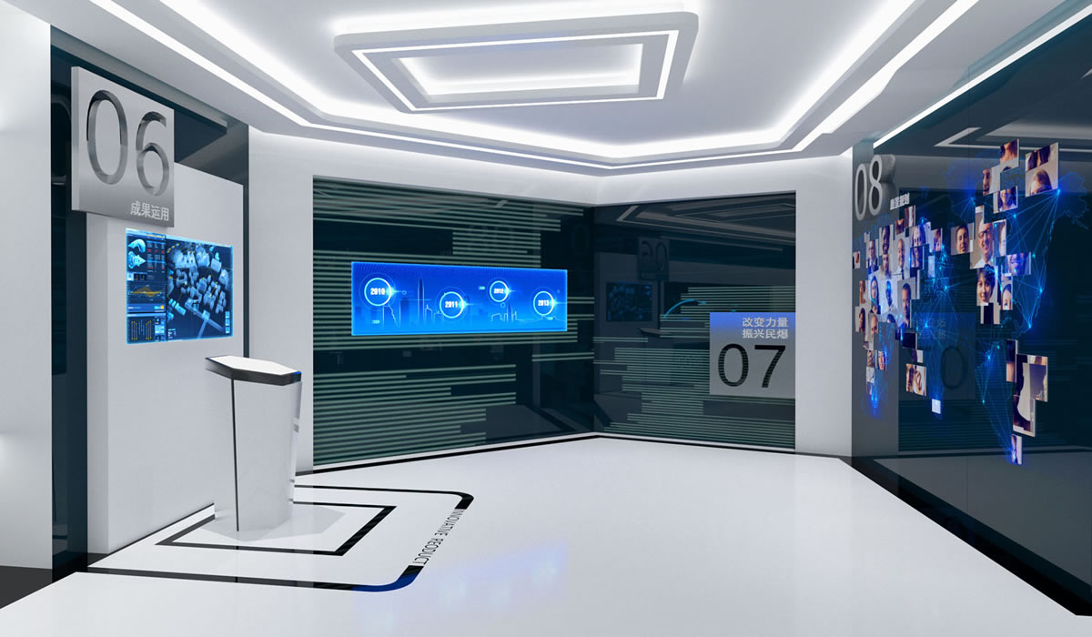 福州奧邁科技企業(yè)展廳設(shè)計(jì) 福州奧邁科技企業(yè)展廳設(shè)計(jì)