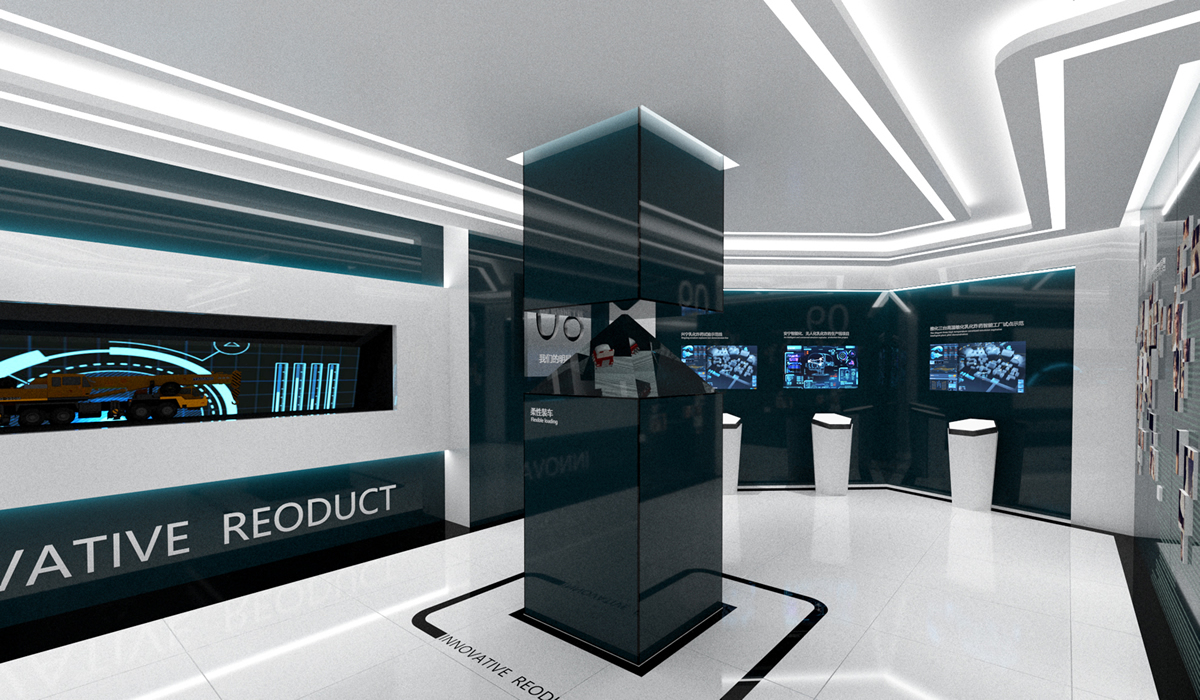 福州奧邁科技企業(yè)展廳設(shè)計(jì) 福州奧邁科技企業(yè)展廳設(shè)計(jì)