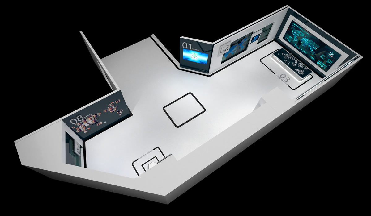 福州奧邁科技企業(yè)展廳設(shè)計(jì) 福州奧邁科技企業(yè)展廳設(shè)計(jì)